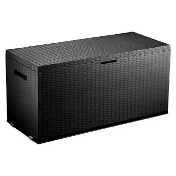 Baúl para jardín Nizza 120 x 52 x 60 cm - Ratán sintético