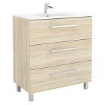 Mueble de lavabo Mythos 45 x 79,7 x 86,8 cm - Roble claro