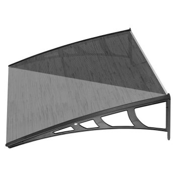 Marquesina para puerta Canopy 105 x 120 x 33 cm - Bronce