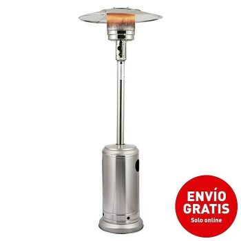 Estufa de exterior Fulmo 13 kW - Altura: 217 cm - Inox
