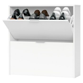 Zapatero Maelys L x An x Al: 22 x 75 x 76 cm - Blanco