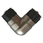 Elemento de unión de barra Eclectic Plateado