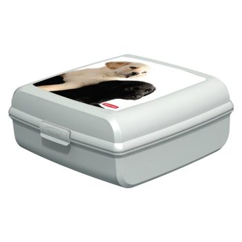 Contenedor Snap Box "L" Perros Curver 02273-P74-01|Mínimo 10 unidades