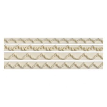 Bordes Decorativos Abs N.1 - 4U Rococo|Mínimo 10 unidades