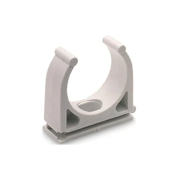 Abrazadera Fija Tubo Flexible Fischer Ft