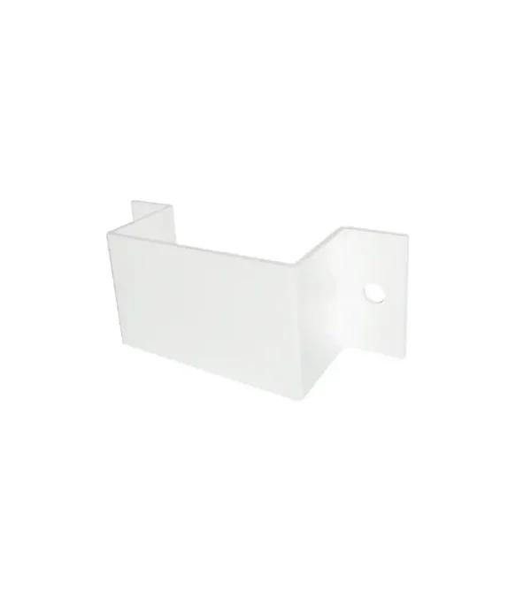 Abrazadera Para Sujetar PéRgola A La Pared 2Uds Blanco Micel 93 X 50,5 X 42,5 Mm|Mínimo 10 unidades