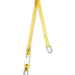 Absorbedor Seguridad 1,80Mt Cinta Y/Mosquetones Ergo Shock .Steelpro