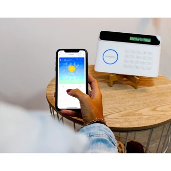 Alarma Kit Wi-Fi 24,8X8X22,8Cm Energeeks Eg-Awg002