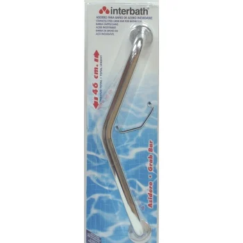 Asidero Baño Angular Inoxidable. Interbath
