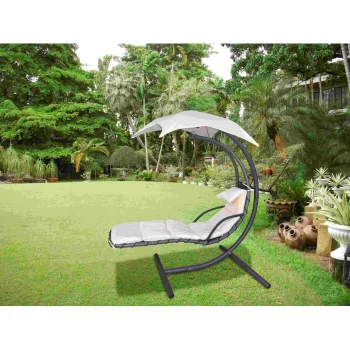 BalancíN 1 Plaza Beige Toldo Cojines Natuur