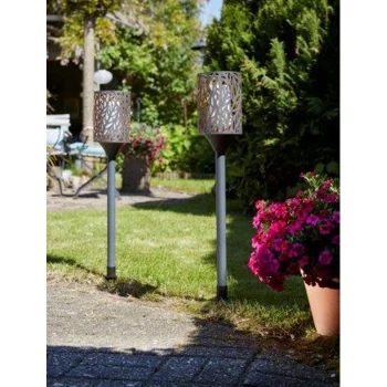 Baliza IluminacióN Led Solar Luxform Cylinder