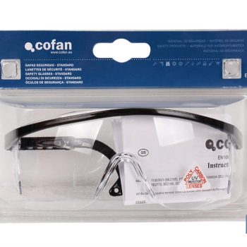 Blíster Gafas de Seguridad - Con lente clara - Modelo Estándar - EN 166:2001 |Mínimo 10 unidades