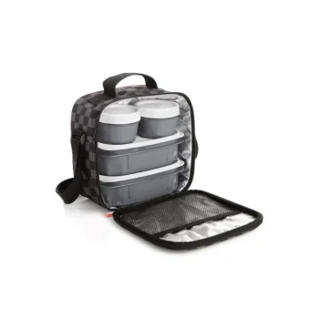 Bolsa Portaalimentos 3L Negra Tatay Chess