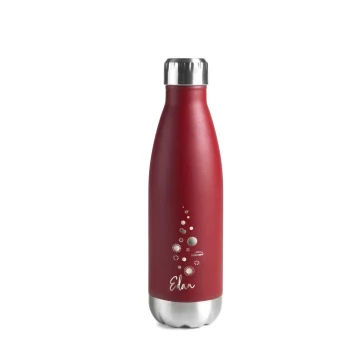 Botella Acero Inoxidable Roja 500Ml Edan. Lacor