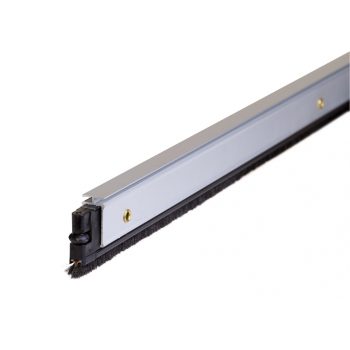 Burlete Baño Puerta Cepillo 102Cm Aluminio Oro. Alma