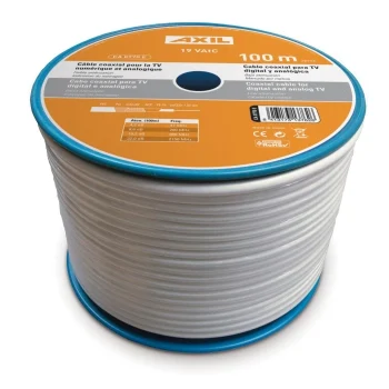 Cable Coaxial 100Mts Axil