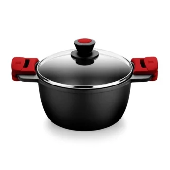 Cacerola Alta Con Tapa 28Cm, Premier. Bra