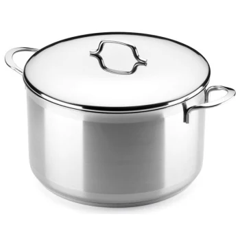 Cacerola 20Cm C/Tapa InduccióN Inoxidable Millenium. Magefesa