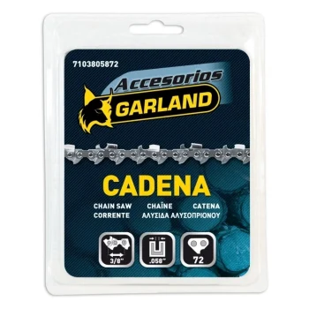 Cadena De Motosierra Garland De 72 Eslabones
