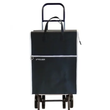 Carro Compra 4 Ruedas Negro 40 L. Rolser Lider