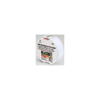 Cinta Adhesiva 50Mmx33Mt Señalización Reflectante Pvc Blanca. Target