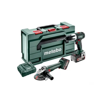 Combo Taladro+Radial Metabo Set 2.4.2 18 V