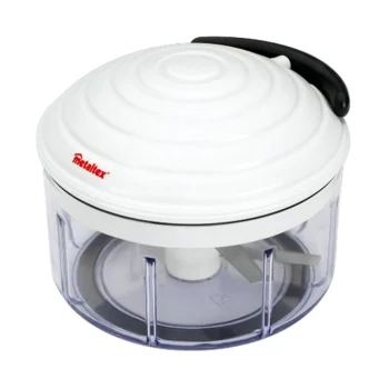 Cortador Cocina Verdura Giratorio Blanco Rotomac. Metaltex