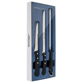 Cuchillos Jamonero Set Universal 3 Piezas. Arcos