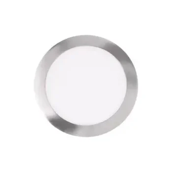 Downlight Led Empotrar Circular Cromo 18W Cct