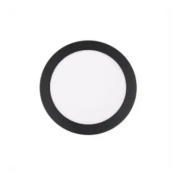 Downlight Led Empotrar Circular Negro 12W Cct|Mínimo 10 unidades