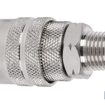 Enchufe rápido rosca macho 1/2" - Acoplador Hembra con rosca macho BSP 1/2" para instalaciones neumáticas |Mínimo 10 unidades