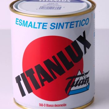Esmalte Sintetico Brillante Negro Interior/Exterior. Titan