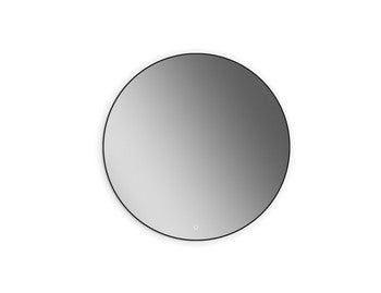 Espejo De Baño Con Luz Led Emma 60Cm Negro