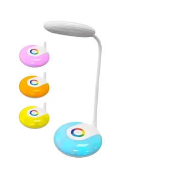 Flexo Recargable Sobremesa 3W 180Lm 6400K Blanco. Edm