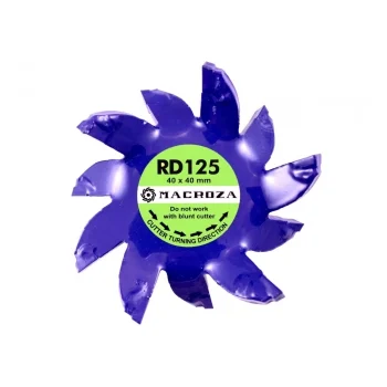 Fresa Reafilable Rozadora 40 X 40 Mm Macroza Rd125