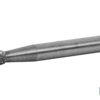 Fresas Rotativas Metal Duro Dentado Cruzado" Cónica Invertida sin Dentado Frontal