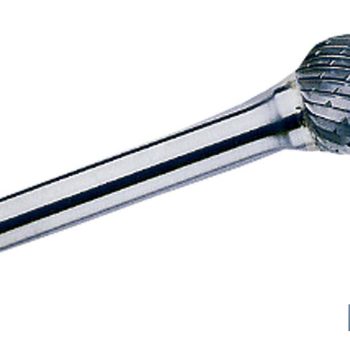 Fresas Rotativas Metal Duro Dentado Cruzado" Punta Esférica