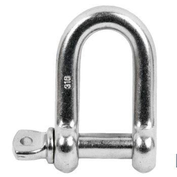 Grillete Recto INOX A-2