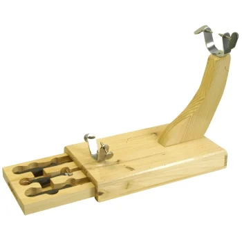 Jamonero CajóN Con 2 Cuchillos + Chaira + Tabla. Fackelmann