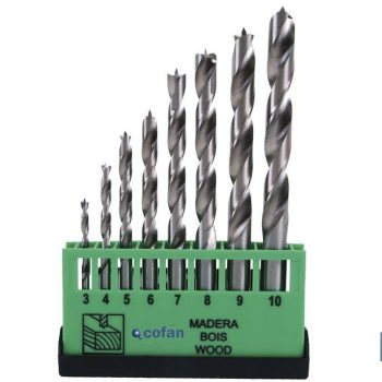 Juego de brocas profesionales para madera