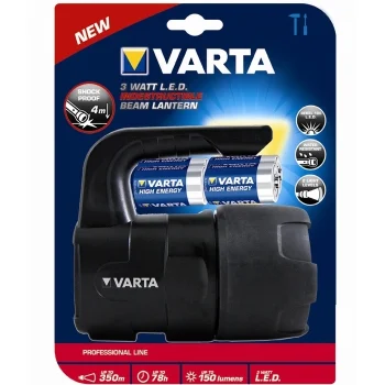Linterna Led Profesional 3W. Varta