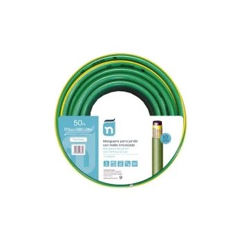 Manguera Riego 50Mt-15Mm 4C Verde Perfect Tricotada. Natuur