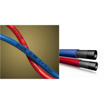 Manguera ConduccióN OxíGeno 8X15 100Mt Azul. Oxigeno