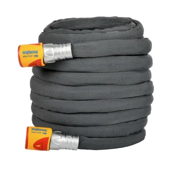 Manguera Riego 25Mt Tuffhoze Pvc Gris . Hozelock