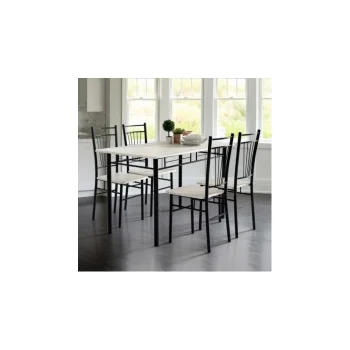 Mesa 4 Sillas 120X70X75 Cm. Kit Closet