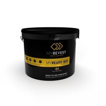 Microcemento Decorativo Myready Go01 Gris 8 Kg