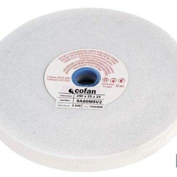 Muelas rectificadas blancas de alta calidad.