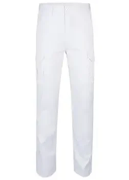 Pantalon Multibolsillos Elastico Blanco Talla 42 Velilla 103002S