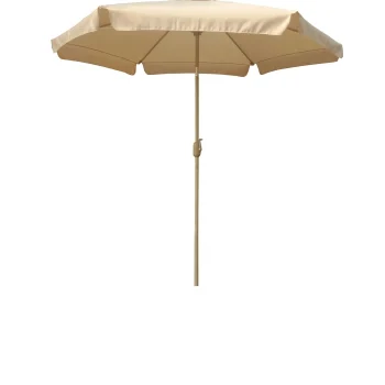 Parasol Aluminio 3Mt Con FaldóN Beige. Natuur