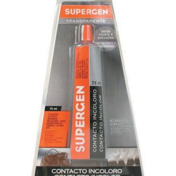 Pegamento De Contacto Incoloro 75 Ml. Supergen